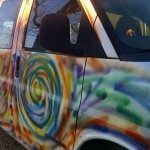 It's Repaint The Hippie Van Day 2