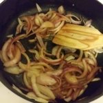 Sauteeing onions