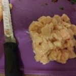 chopped chicken