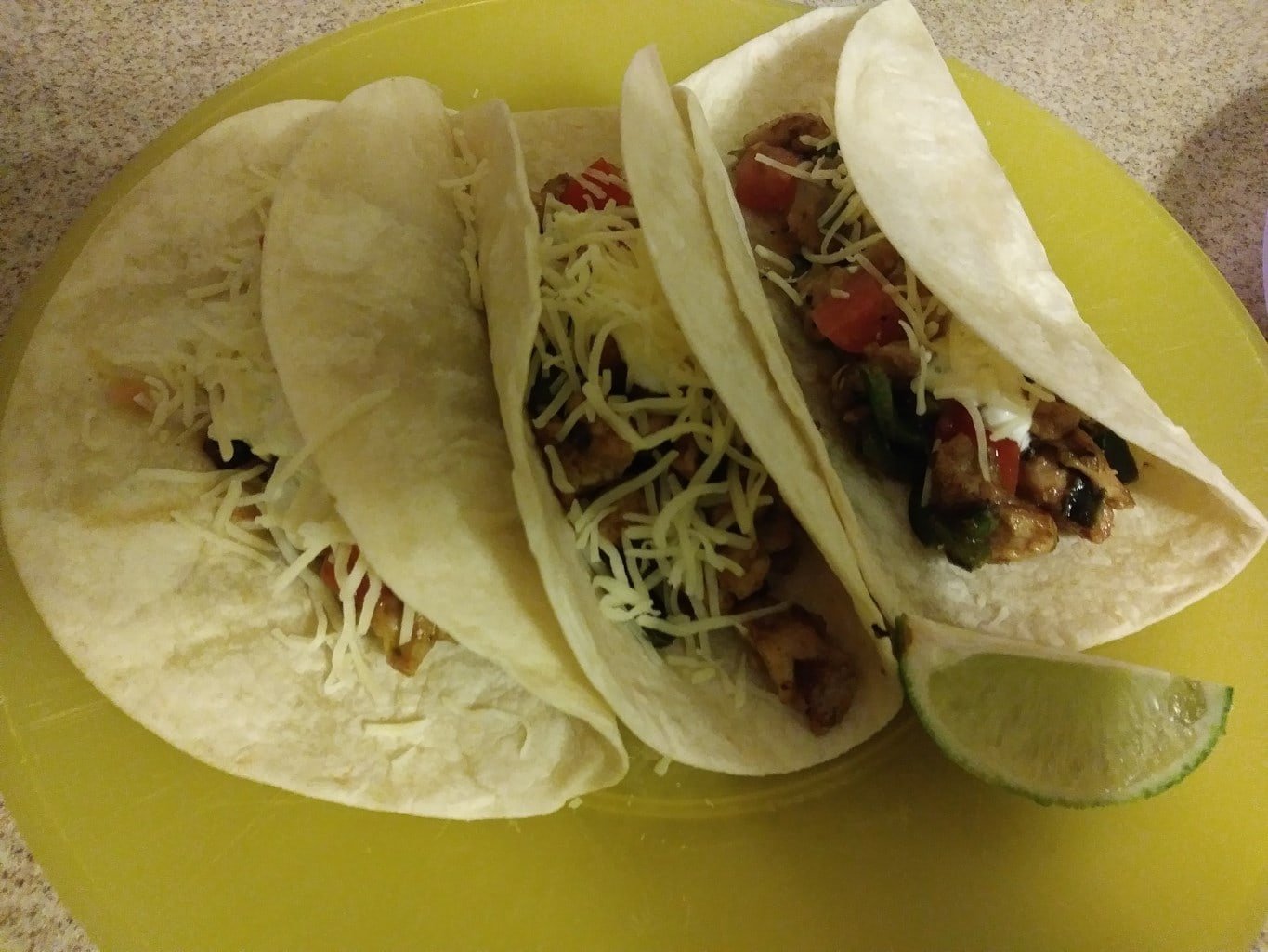 Chicken Tomatillo Tacos