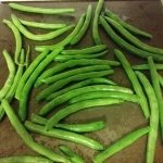 Beans ready for oven