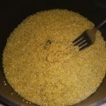 Cooked quinoa