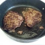 Cooked minute steak