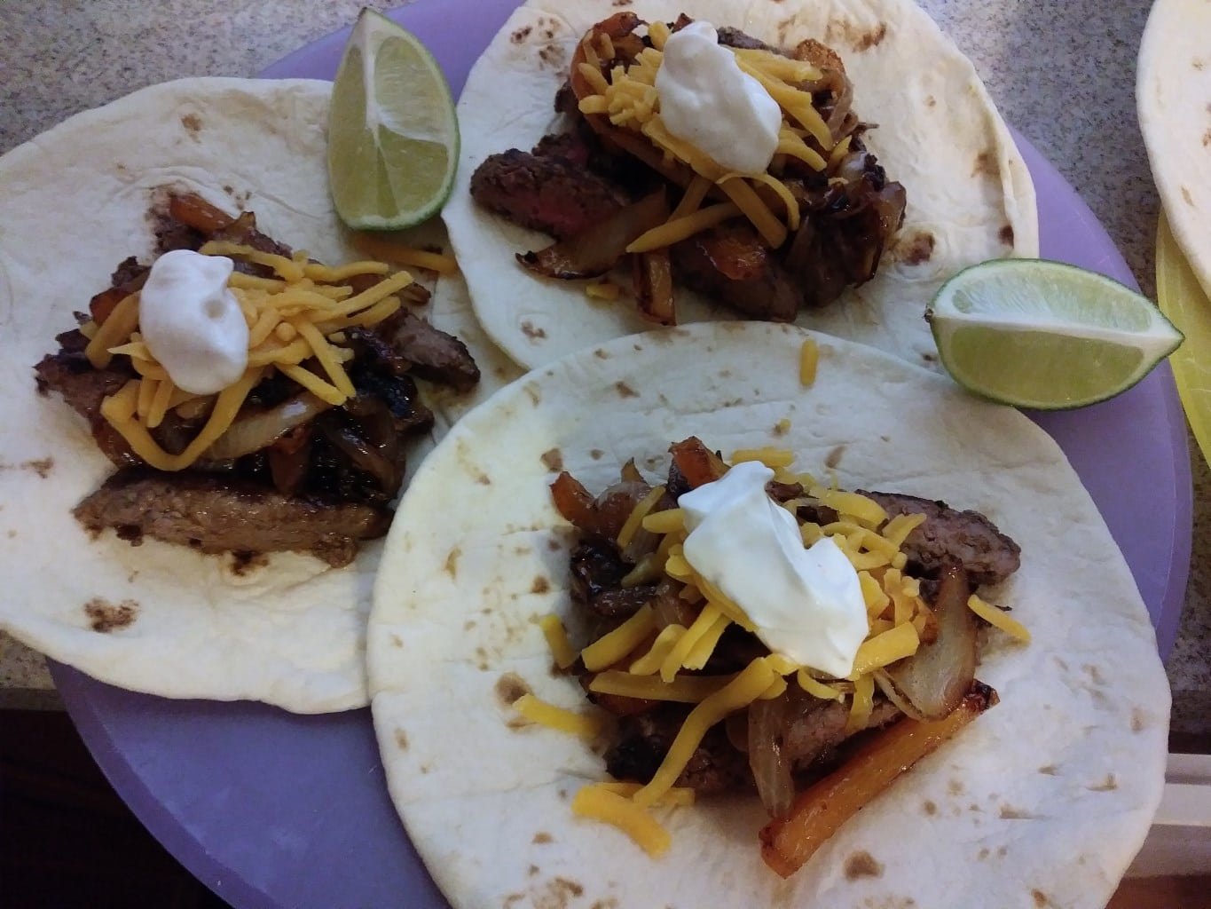 Speedy Steak Fajitas