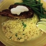 Tex-Mex Tilapia finished plate