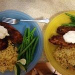 Tex-Mex Tilapia meal