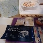 French Onion Shrimp and Grits ingredients