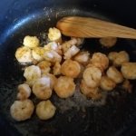 Cooked shrimp