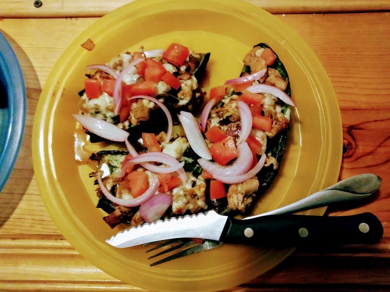 Jerk Chicken Stuffed Poblanos meal kit