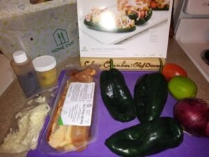 Jerk Chicken Stuffed Poblanos ingredients