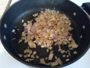 Sauteed onions