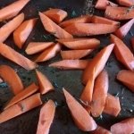 Sliced carrots