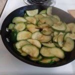 Cooking zucchini