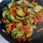 Zucchini pepper mix