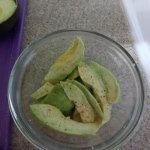 Avocado slices