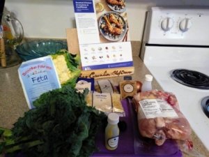 Mediterranean Chicken Orzo ingredients