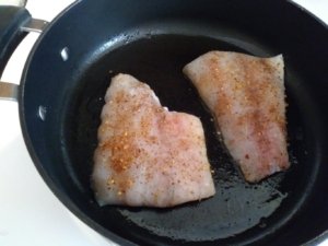 Cook the barramundi fish