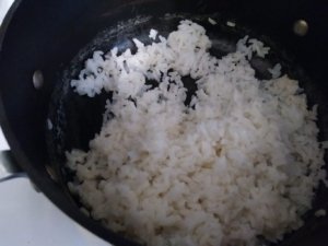 Cooked rice