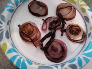 Cooked onions