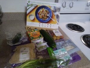 Chickpea Mediterranean Couscous ingredients