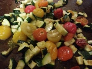 Roasted veggies