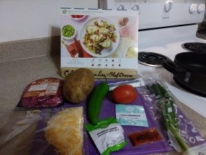 Beef Taco Loaded Potatoes ingredients