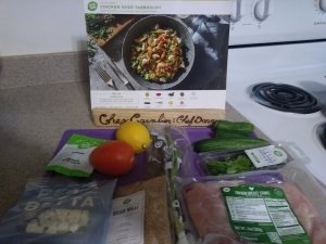 Chicken Over Tabbouleh ingredients