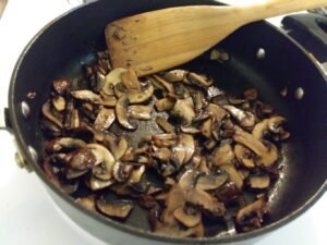 Sauteed mushrooms