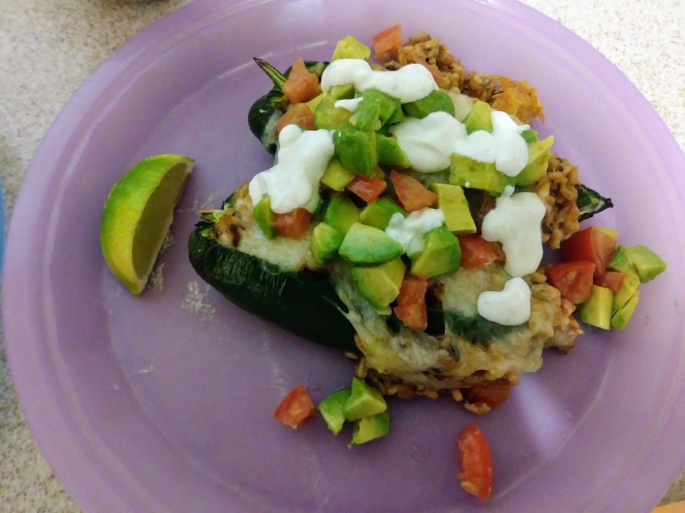 Seven Grain Chiles Rellenos