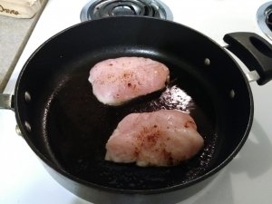 Chicken in the pan