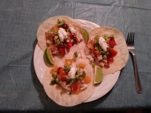 Tilapia Tacos Meal