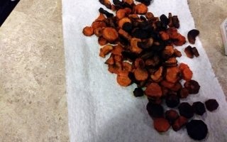 burned carrots