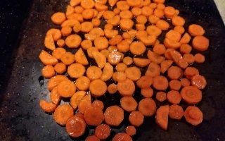 carrots ready to roast