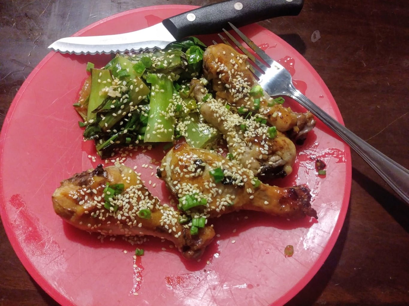 Sesame Lime Roasted Drumsticks